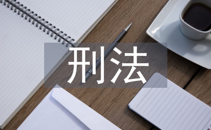 刑法領(lǐng)域法治